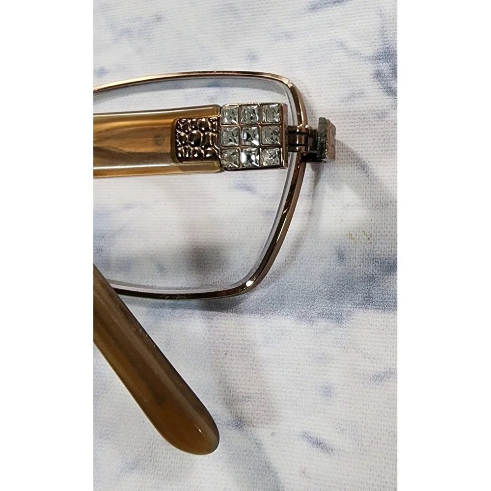 Sophia Loren's Beau Rivage 79 Zyloware Eyeglasses Brown 52/17/135 FRAMES ONLY